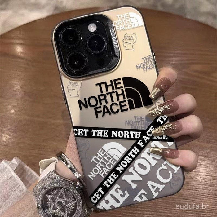 Case iPhone The North Face Cromed